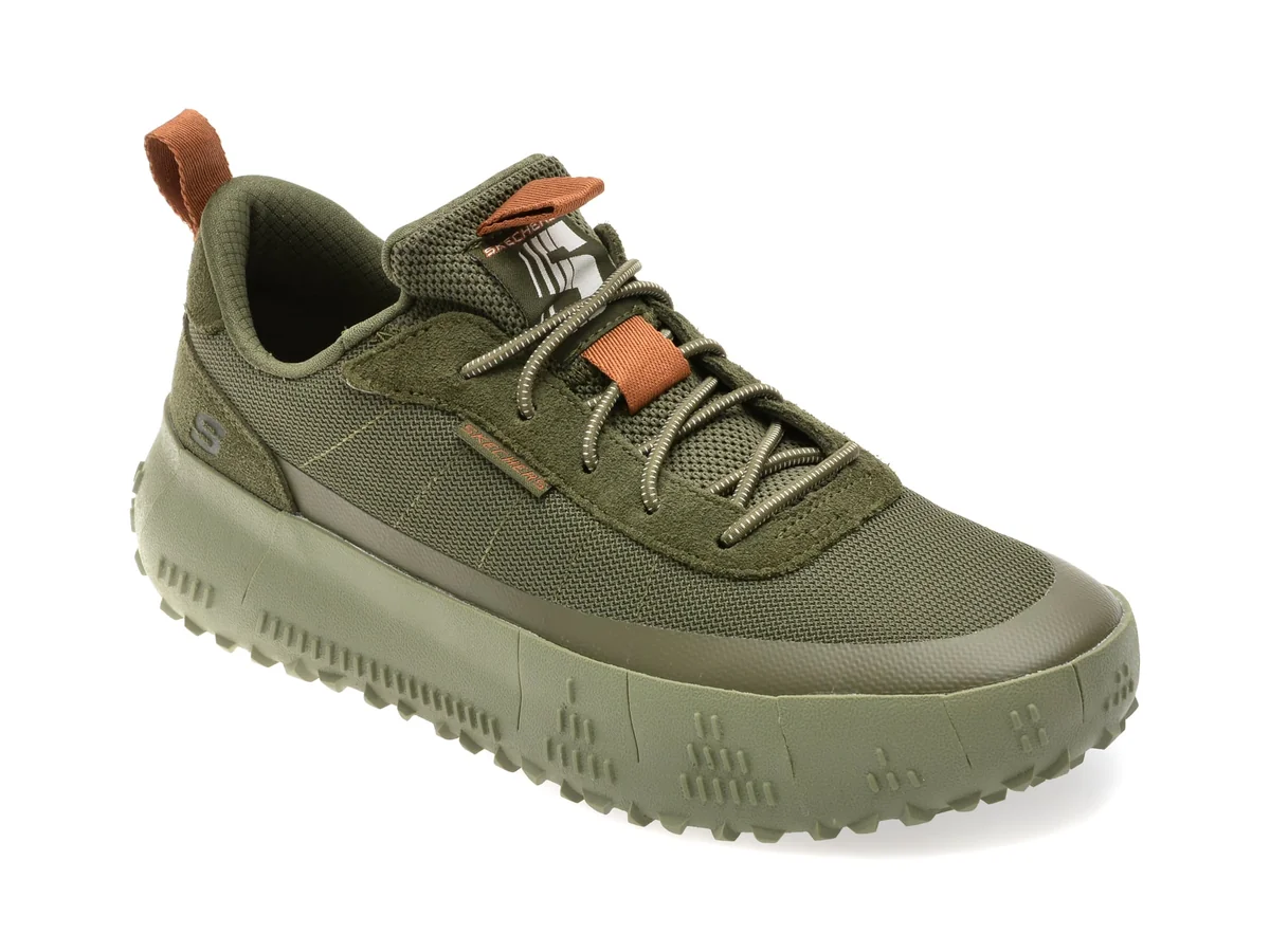 Pantofi Sport Skechers Kaki, Revo, Din Material Textil