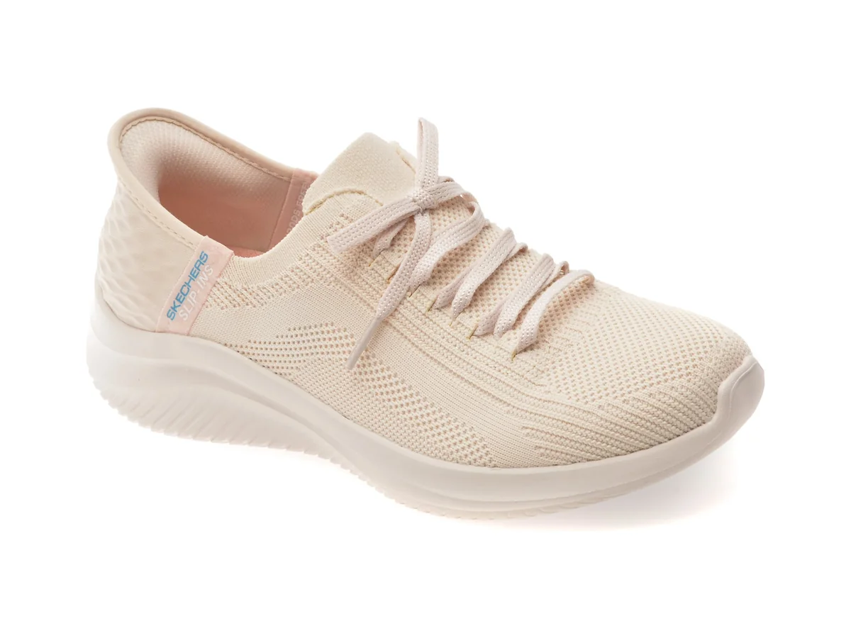 Pantofi Sport Skechers Nude, Ultra Flex 3.0, Din Material Textil