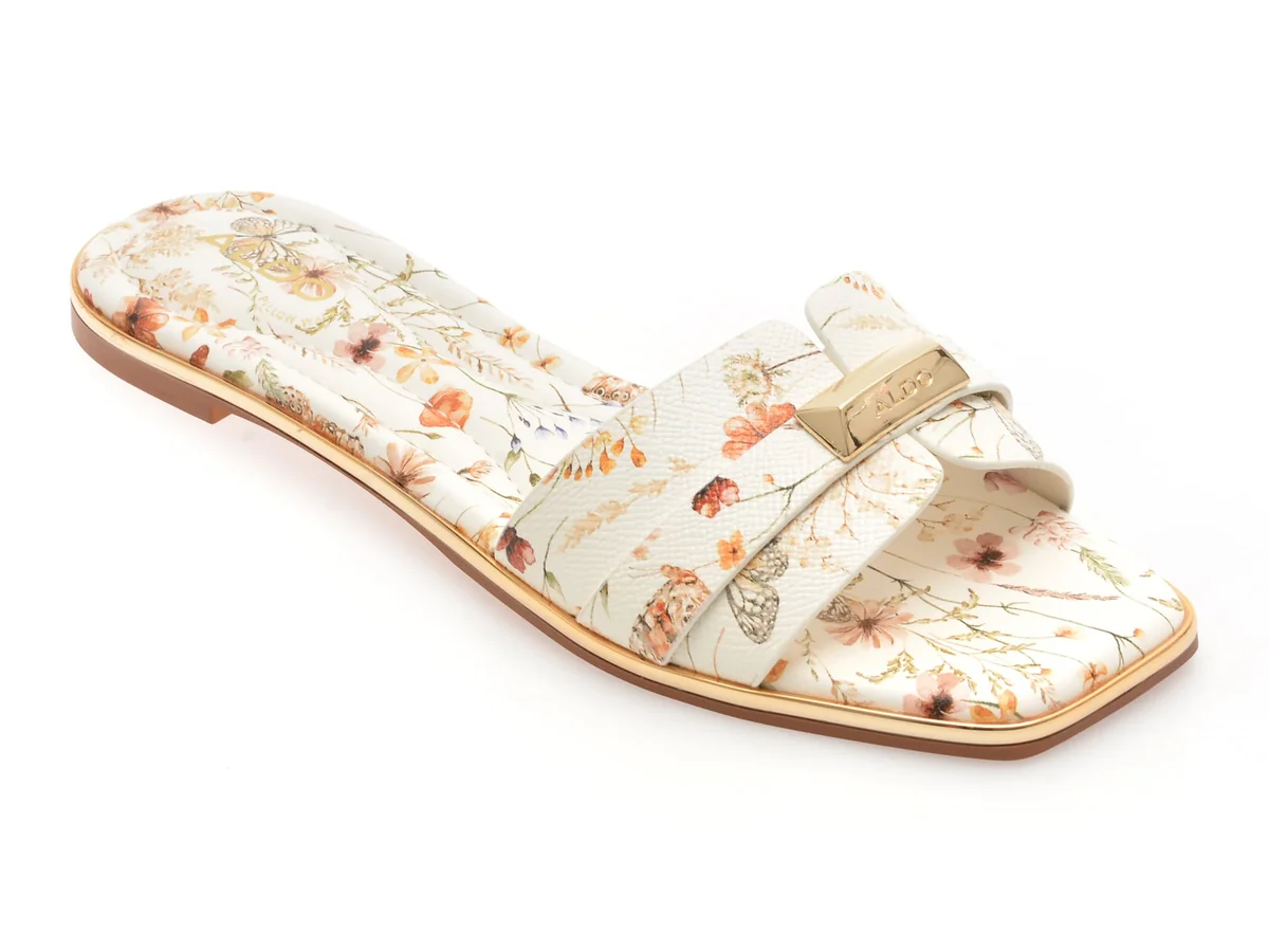 Papuci Aldo Multicolor, Darine 978, Din Piele Ecologica