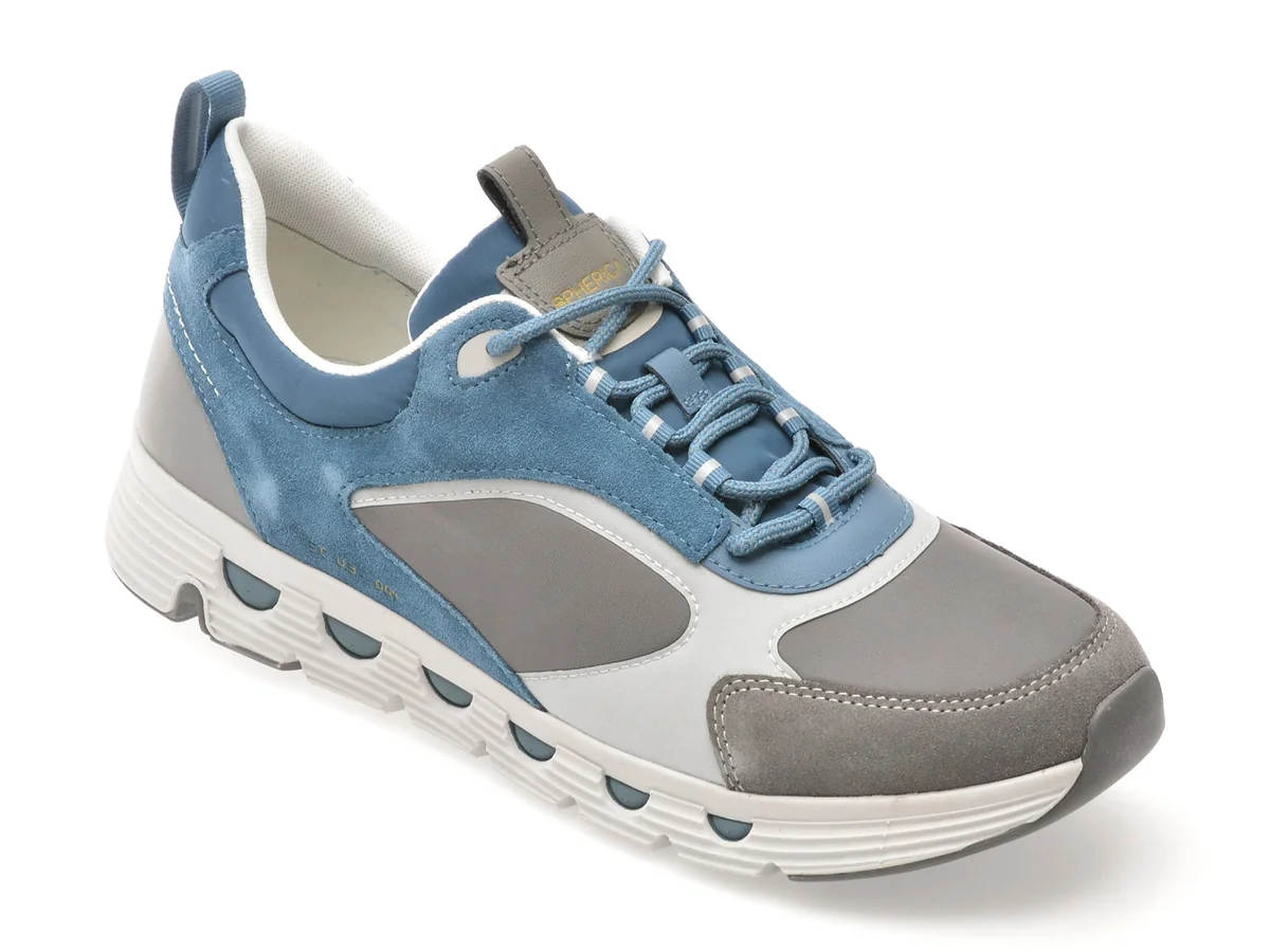 Pantofi Sport Geox Gri U46HRA Din Material Textil