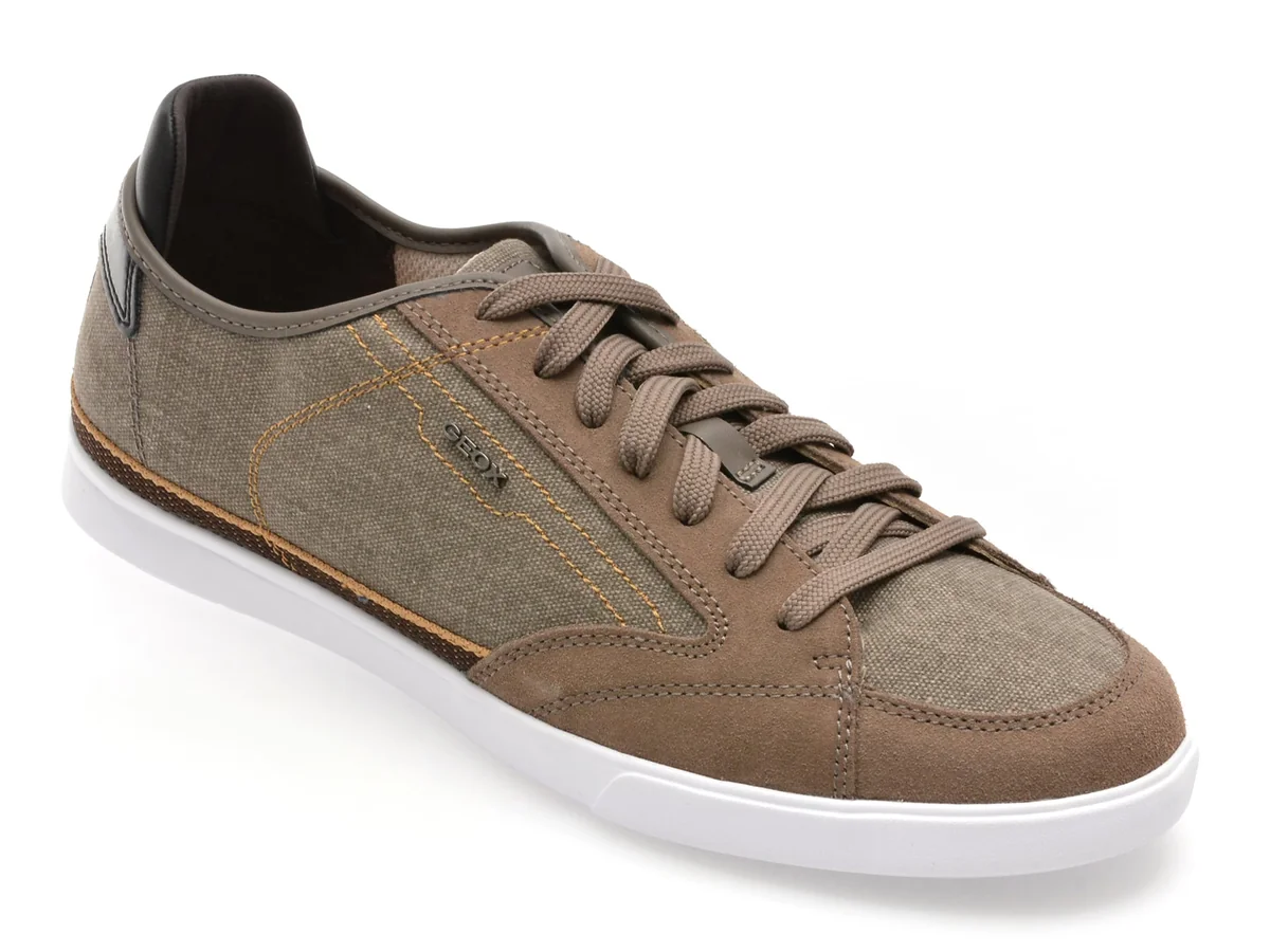 Pantofi Sport Geox Gri, U022CA, Din Material Textil