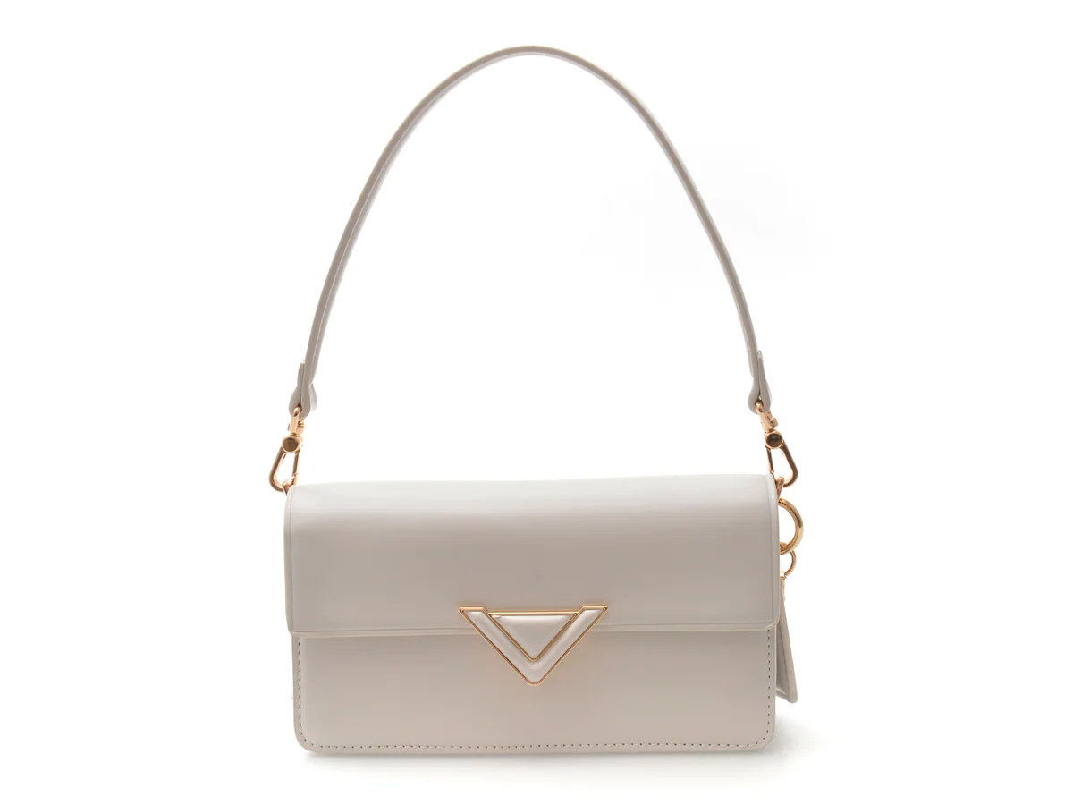 Geanta Aldo Alb, Luxecarry 100, Din Piele Ecologică