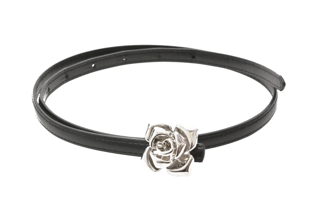 Curea Aldo Neagra, Romillie 971, Din Piele Naturala