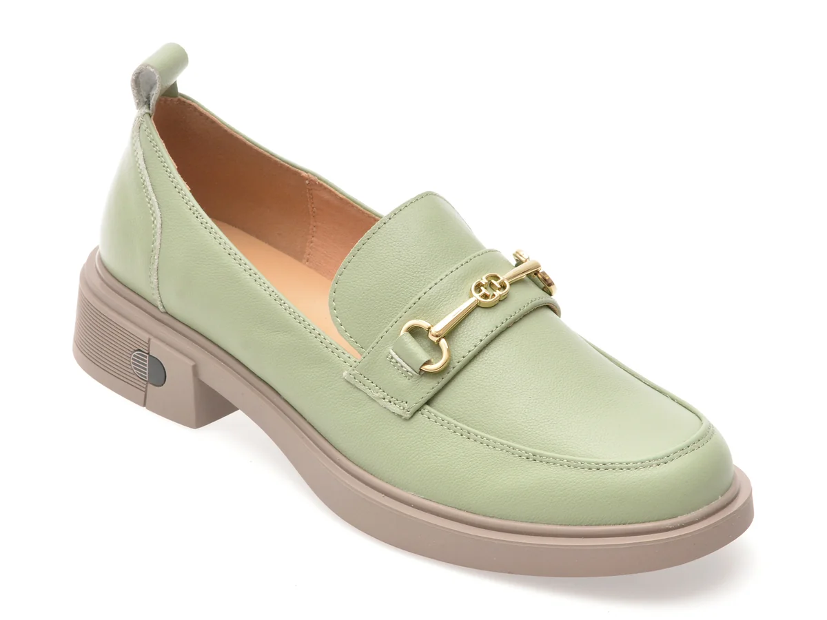 Mocasini Gryxx Verzi 236 Din Piele Naturala