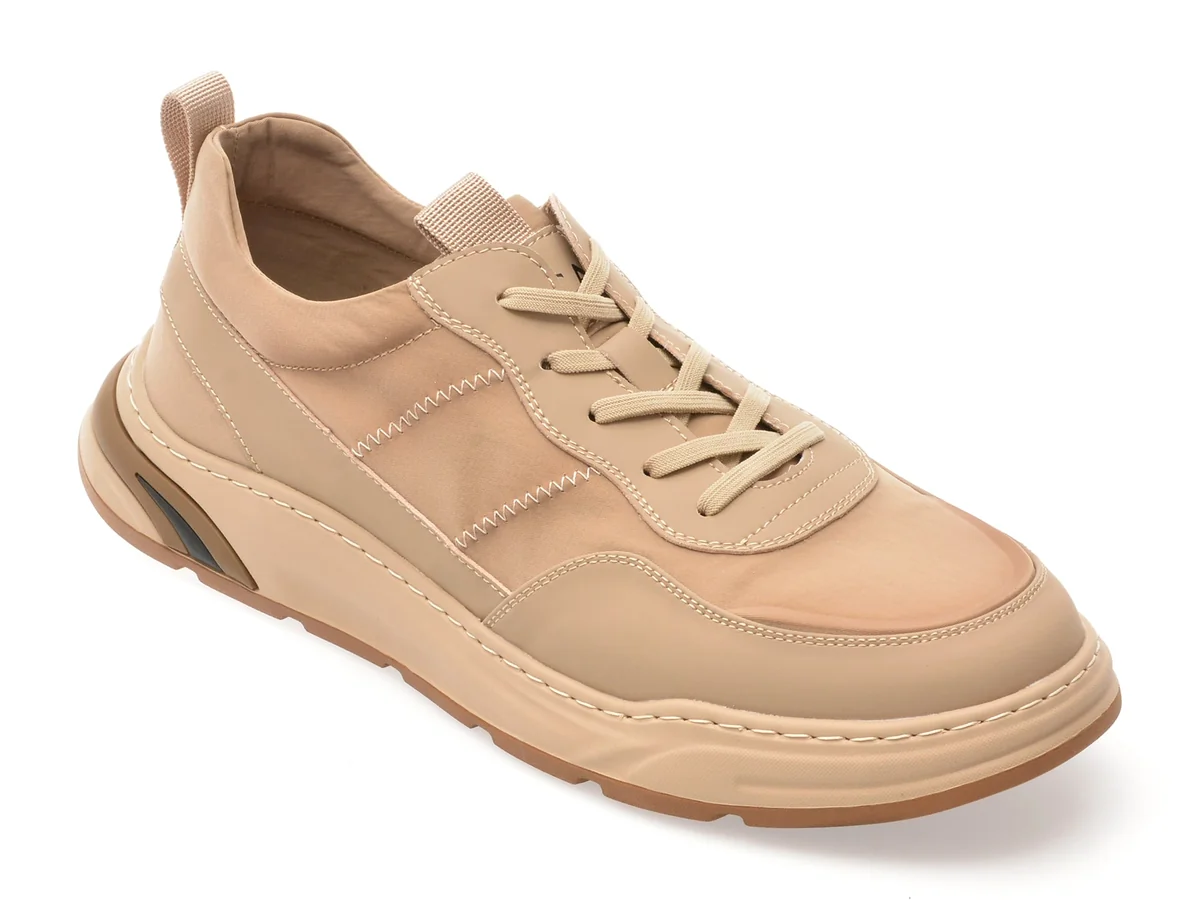Pantofi Sport Epica Bej, 3609, Din Material Textil