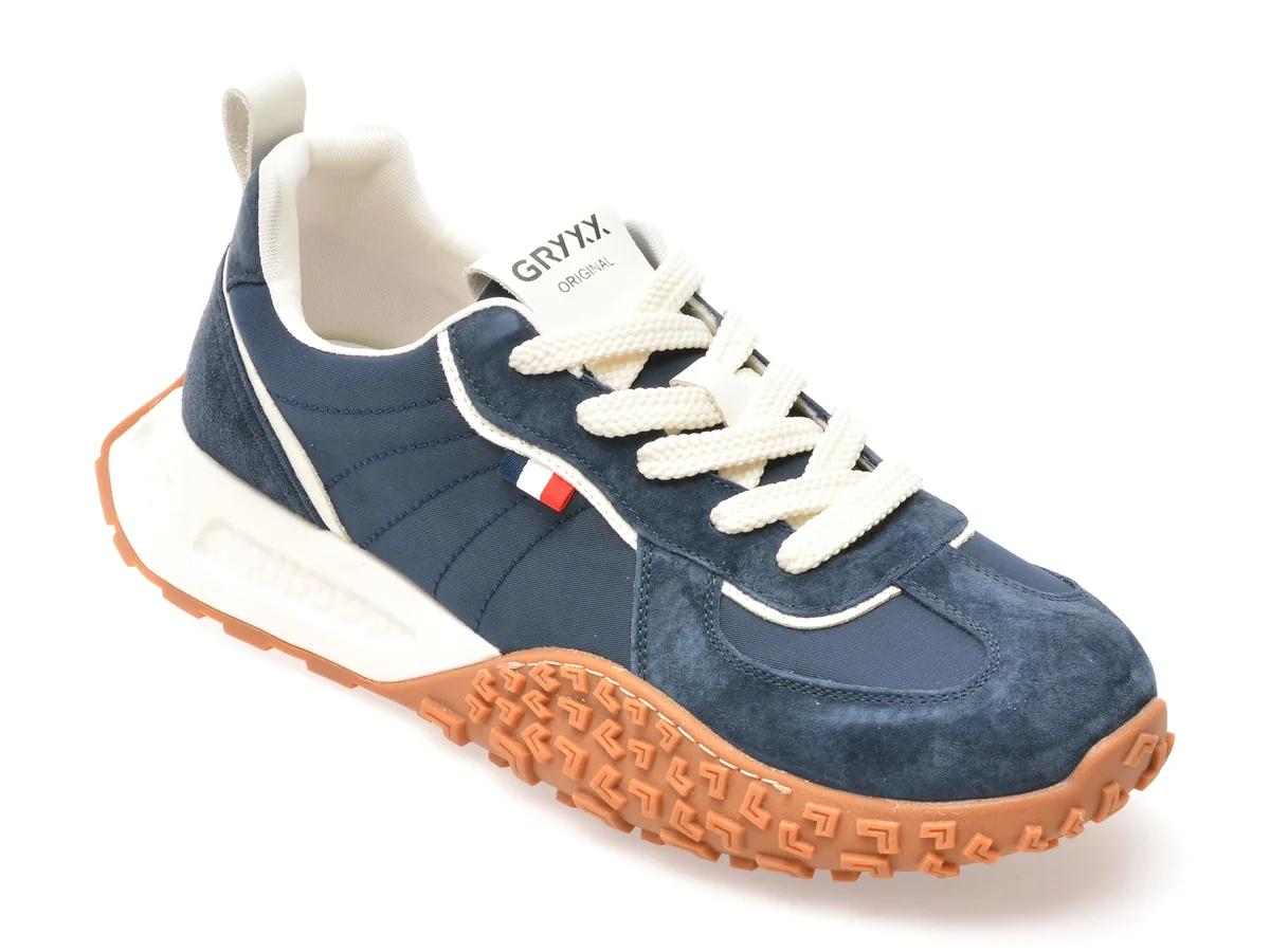 Pantofi Sport Gryxx Bleumarin 2106 Din Material Textil