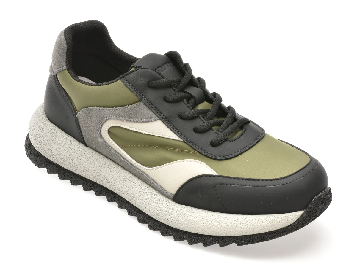 Pantofi Sport Gryxx Verzi, 2052, Din Material Textil