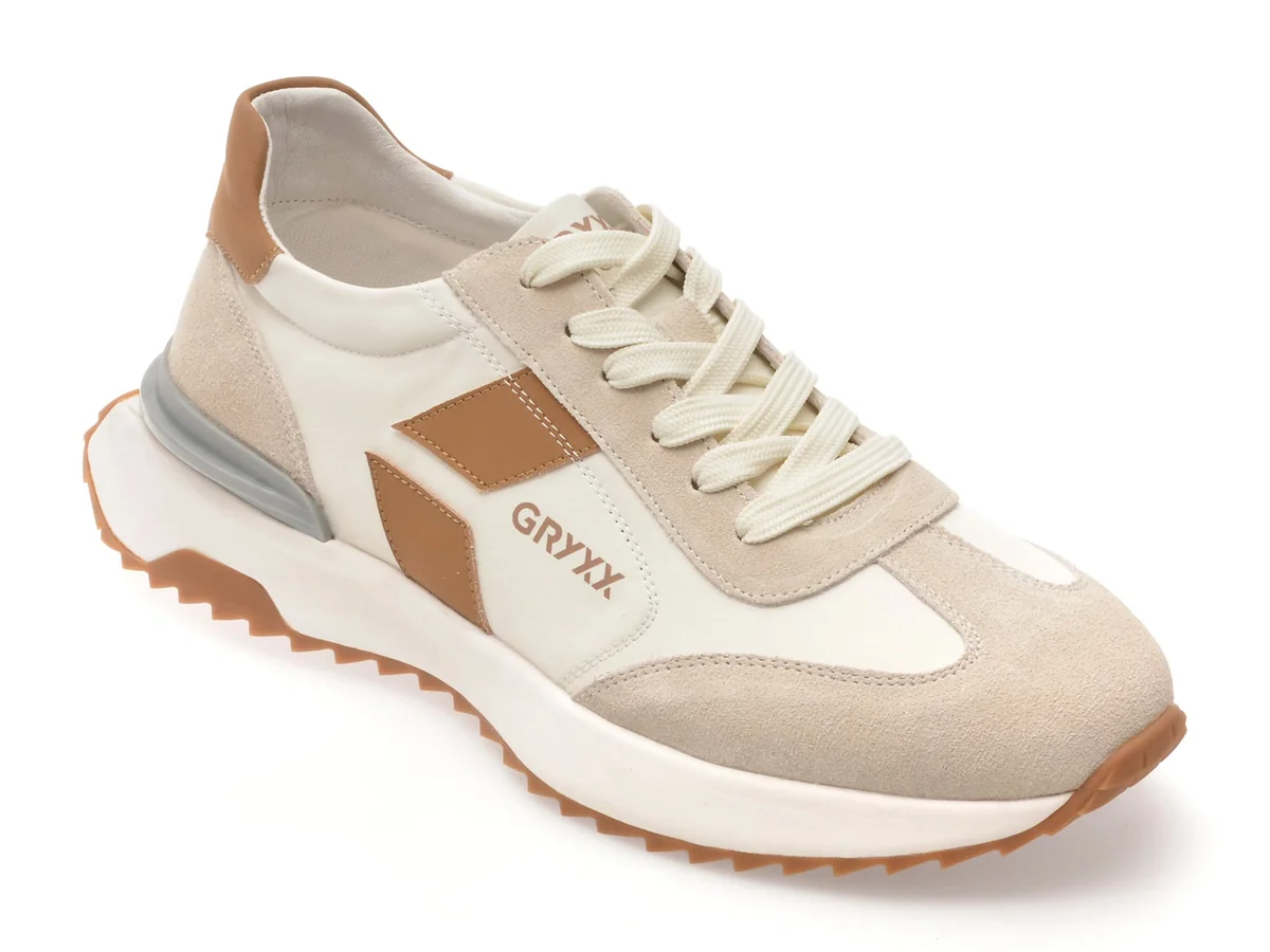 Pantofi Sport Gryxx Bej, 3031637, Din Material Textil