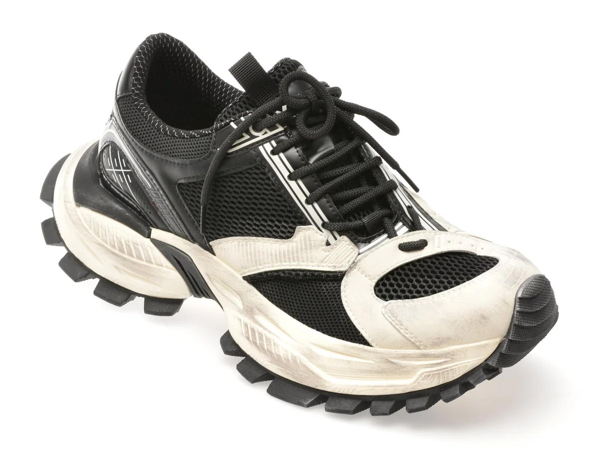 Pantofi Sport Gryxx Negri 5902 Din Material Textil