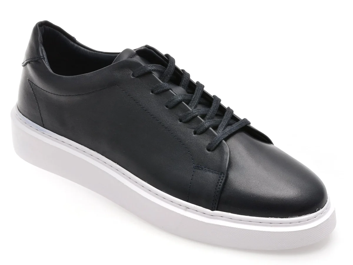 Pantofi Sport Gryxx Bleumarin, M7162, Din Piele Naturală