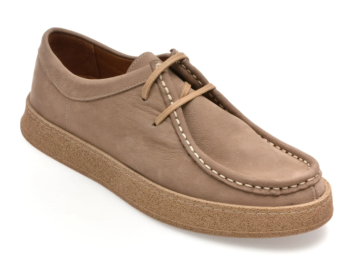 Mocasini Gryxx Gri, M71802, Din Năbuc