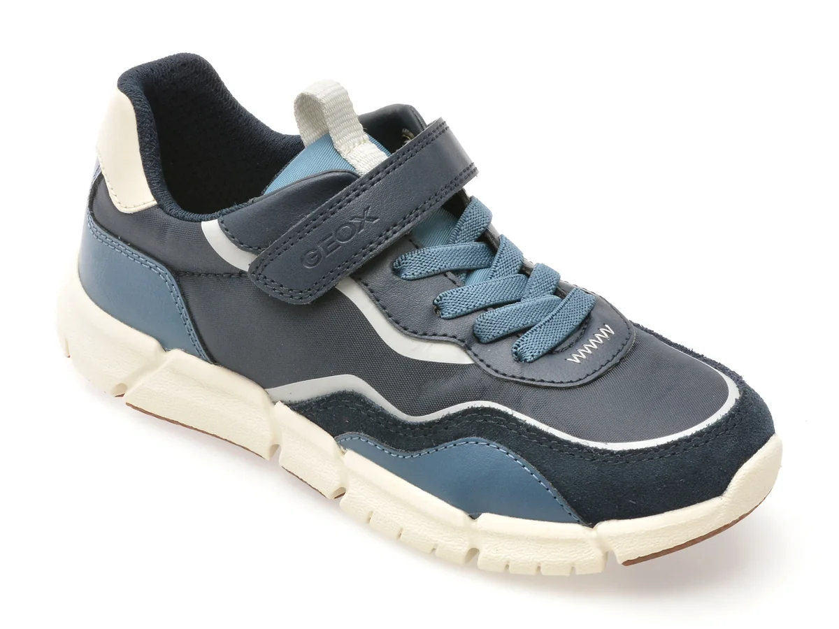 Pantofi Sport Geox Bleumarin, J559BA, Din Material Textil