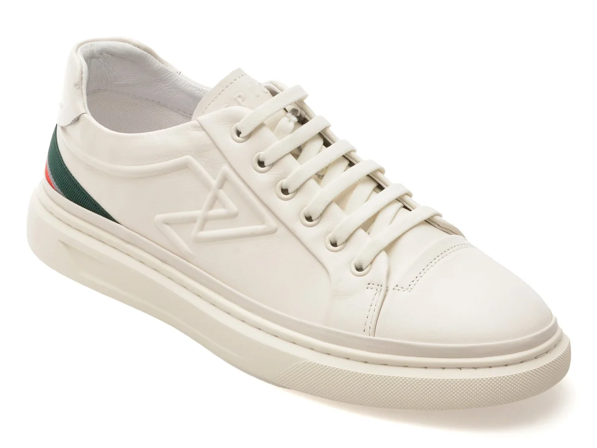 Pantofi Sport Epica Albi 56273 Din Piele Naturala