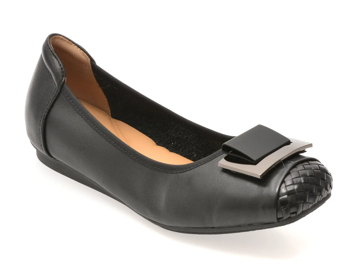 Balerini Gryxx Negri, 2281, Din Piele Naturala