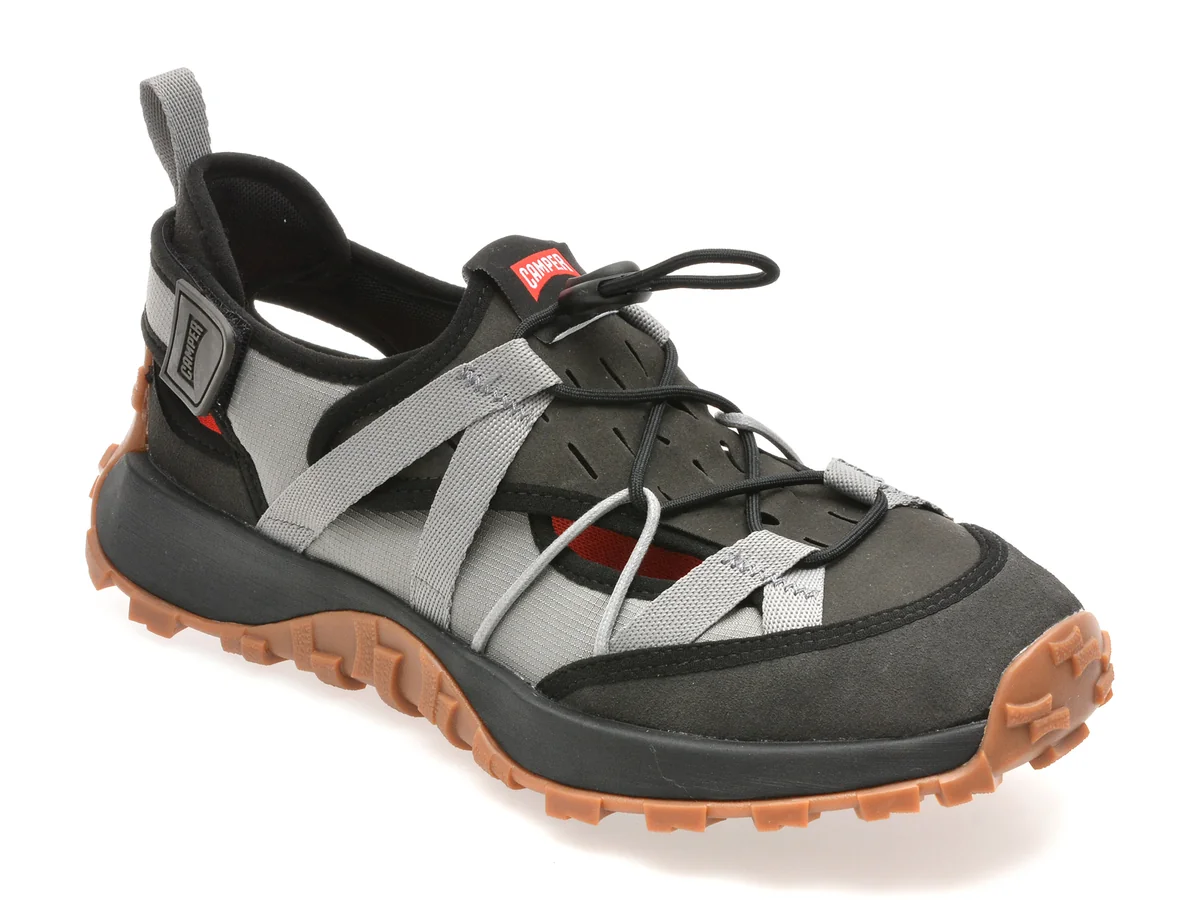 Pantofi Sport Camper Gri Drift Trail Din Material Textil