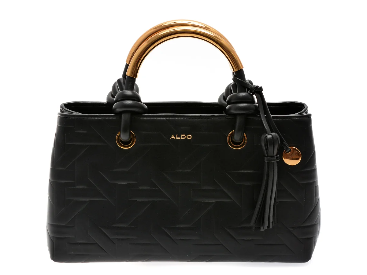 Geanta Aldo Neagra, Yerin 006, Din Piele Ecologică