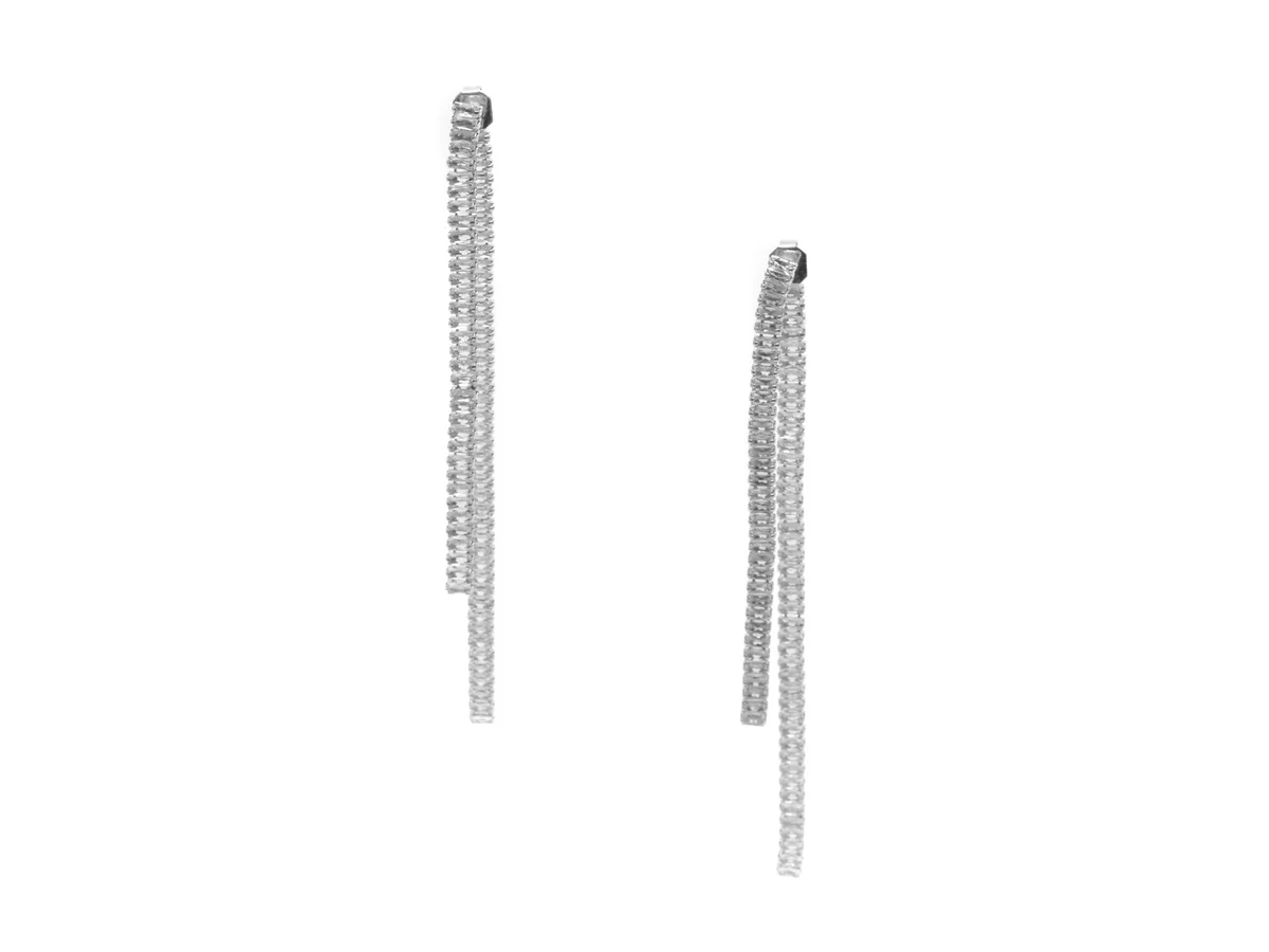 Cercei Aldo Argintii, SVETNA 973, Din Metal