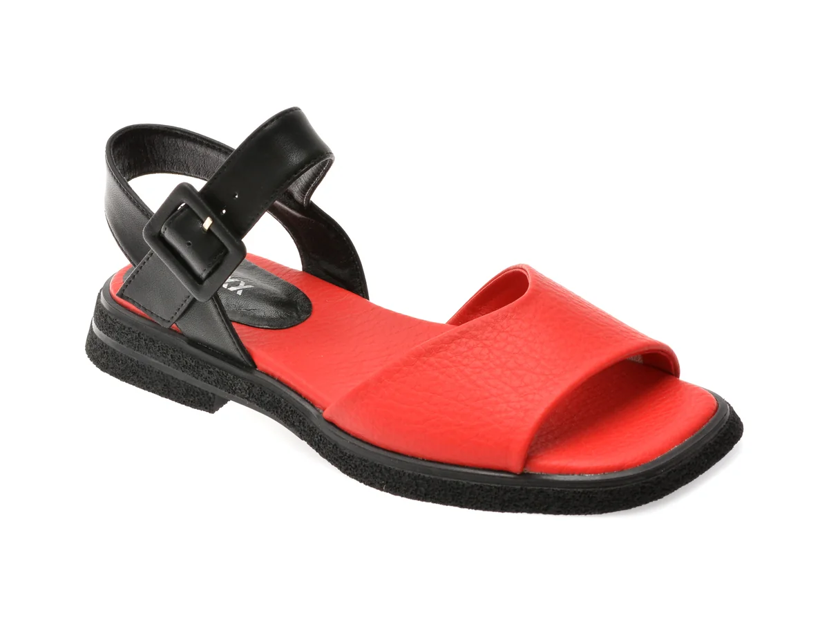 Sandale Gryxx Roșii, 5297, Din Piele Naturală