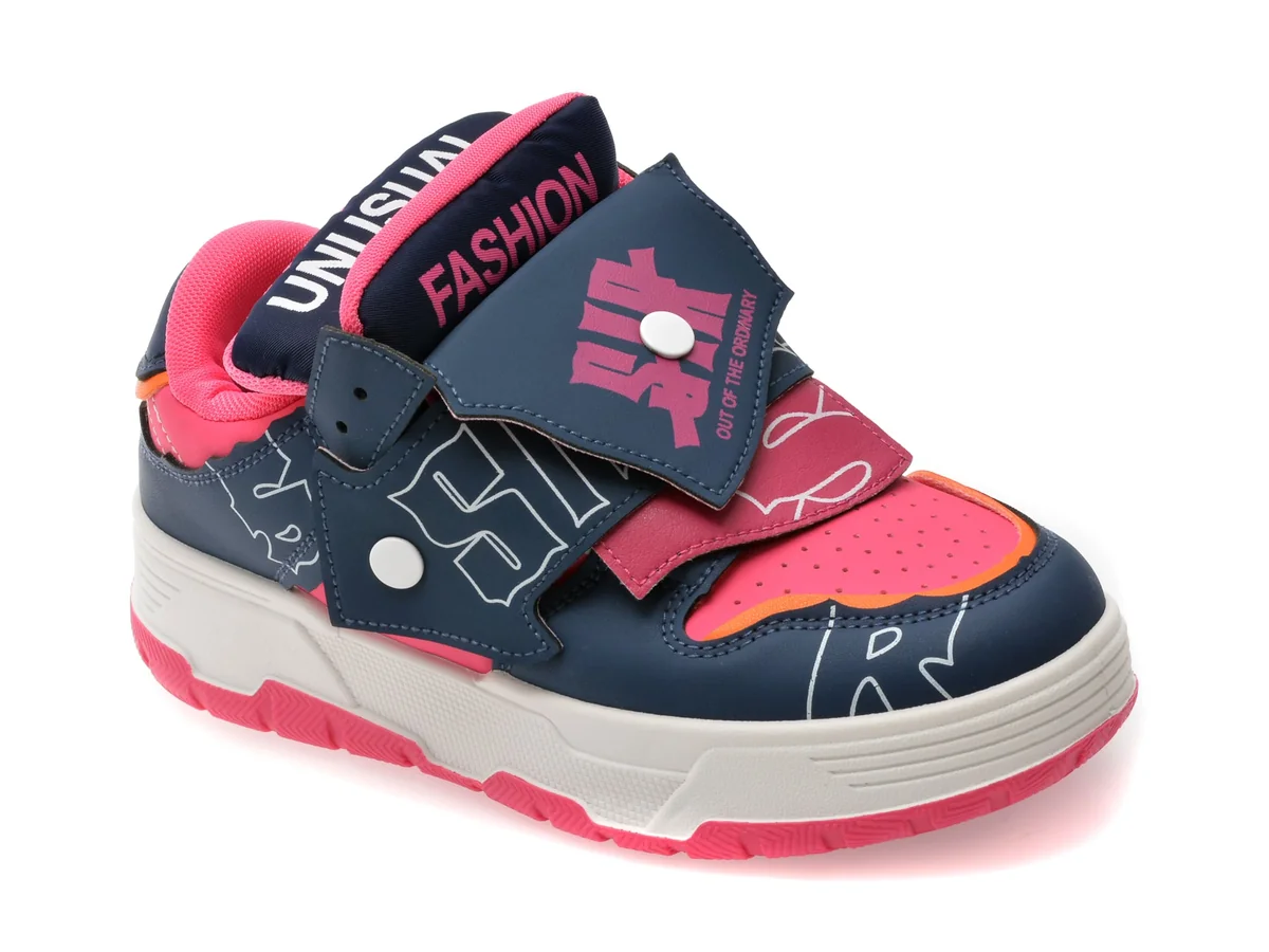 Pantofi Sport FASHION Bleumarin, C242, Din Piele Ecologică