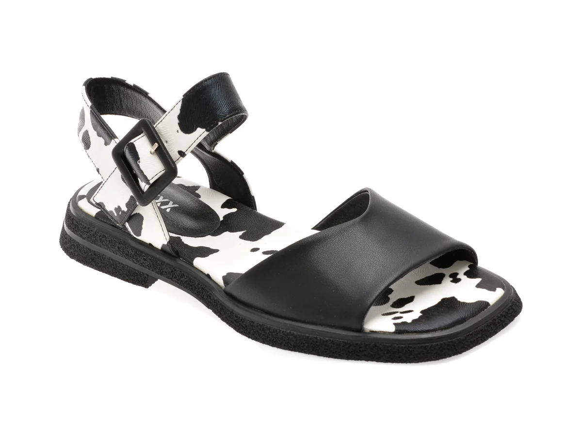 Sandale Gryxx Negre, 5297, Din Piele Naturala