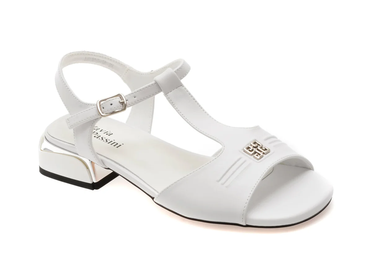 Sandale Flavia Passini Albe, 1215, Din Piele Naturala