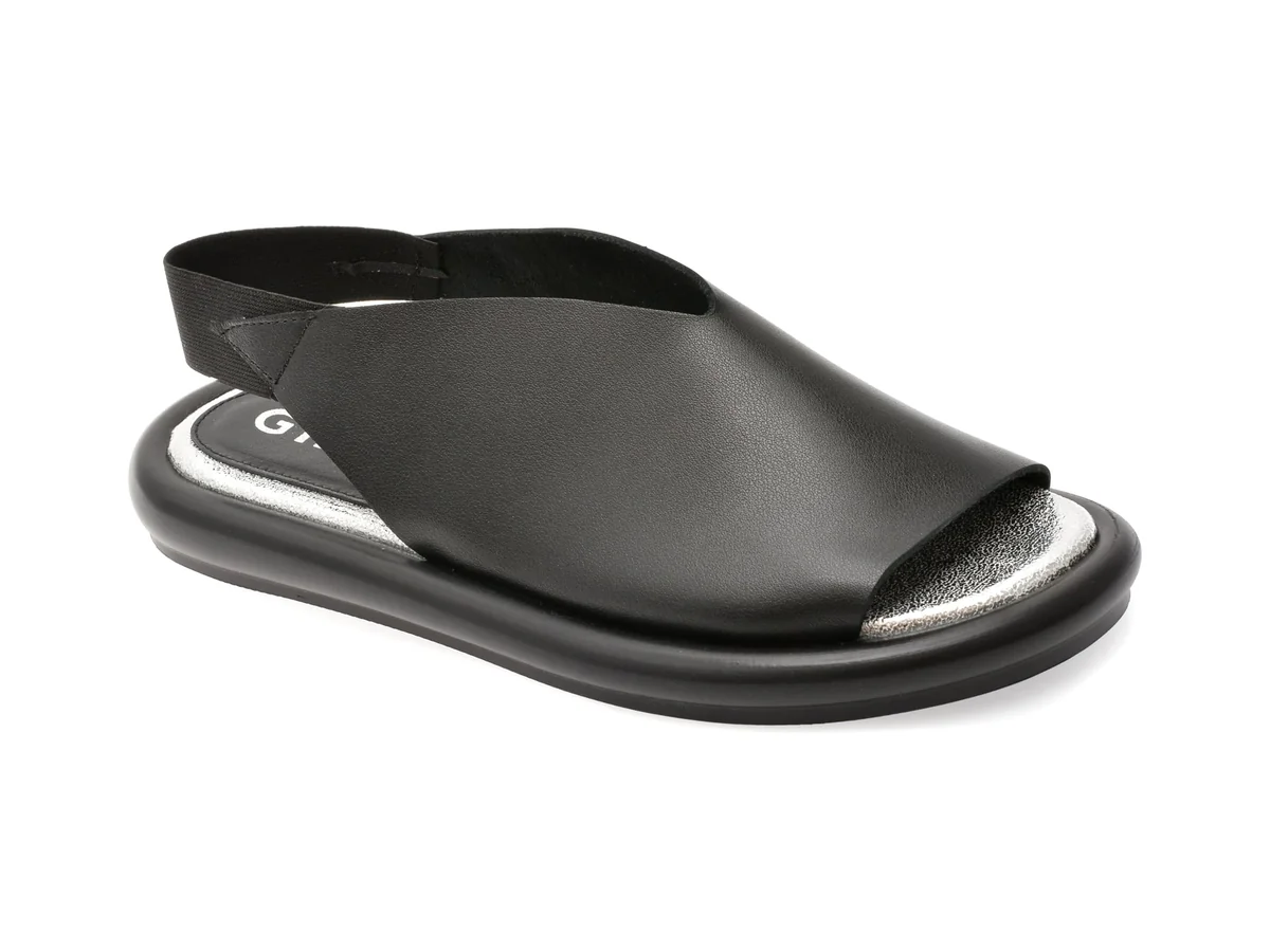 Sandale Gryxx Negre, 3642415, Din Piele Naturala