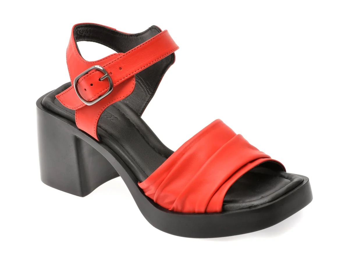 Sandale Gryxx Roșii 1914117 Din Piele Naturală