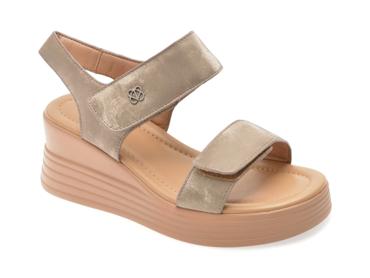 Sandale Gryxx Gri, 1328D16, Din Piele Naturala