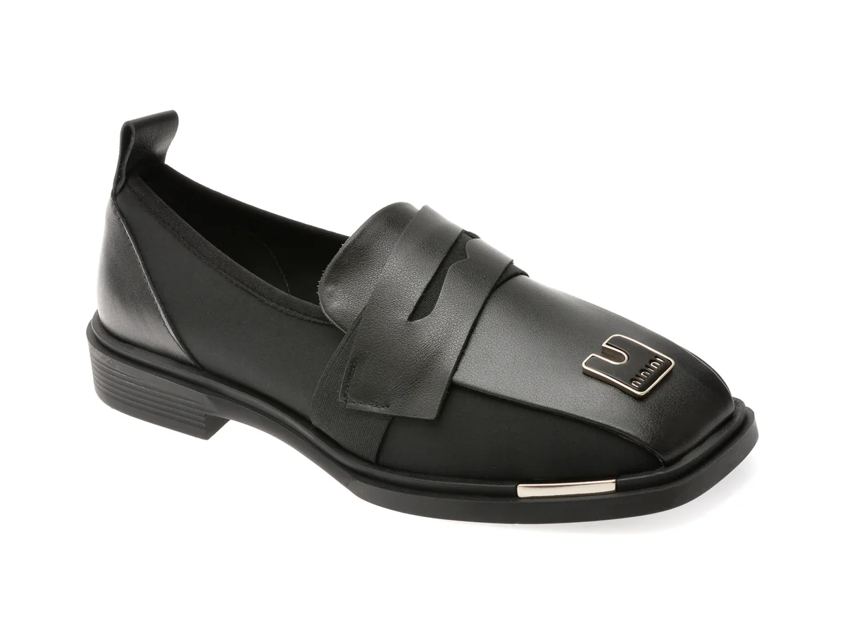 Pantofi Image Negri 3941042 Din Material Textil