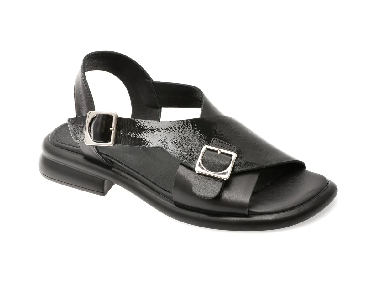 Sandale Gryxx Negre 6561055 Din Piele Naturala