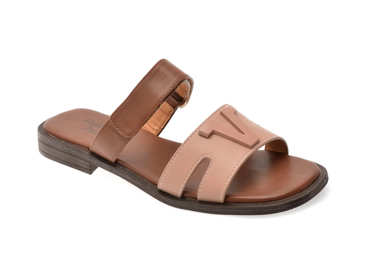 Papuci Flavia Passini Maro, 1352H20, Din Piele Naturala