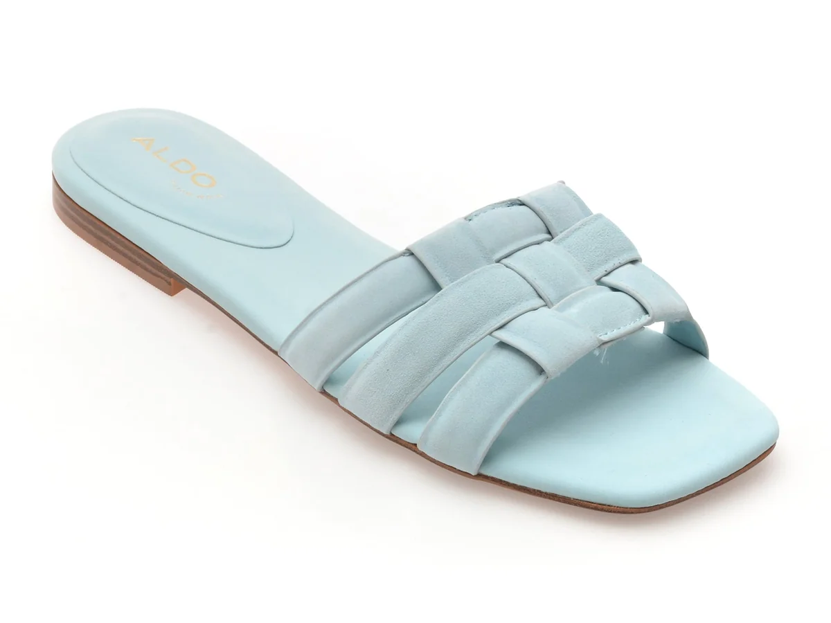 Papuci Aldo Albastri Gotosandal 450 Din Piele Întoarsă