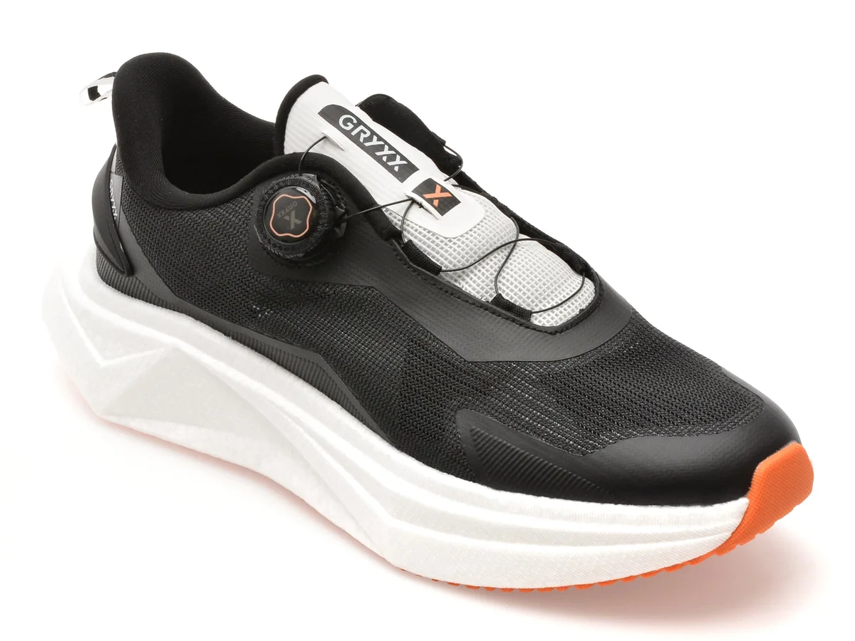 Pantofi Sport Gryxx Negri, 24122, Din Material Textil