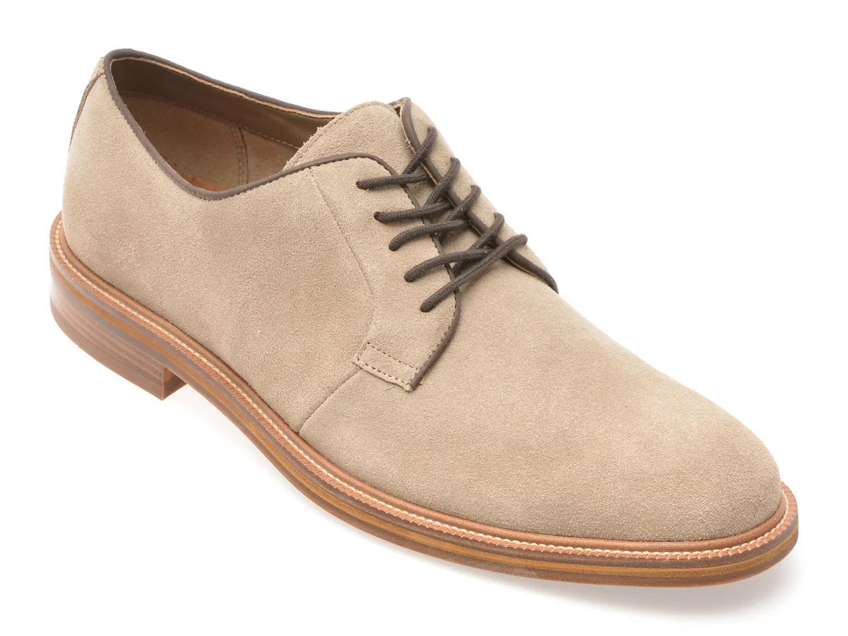 Pantofi Aldo Gri, Croy 252, Din Piele Intoarsa