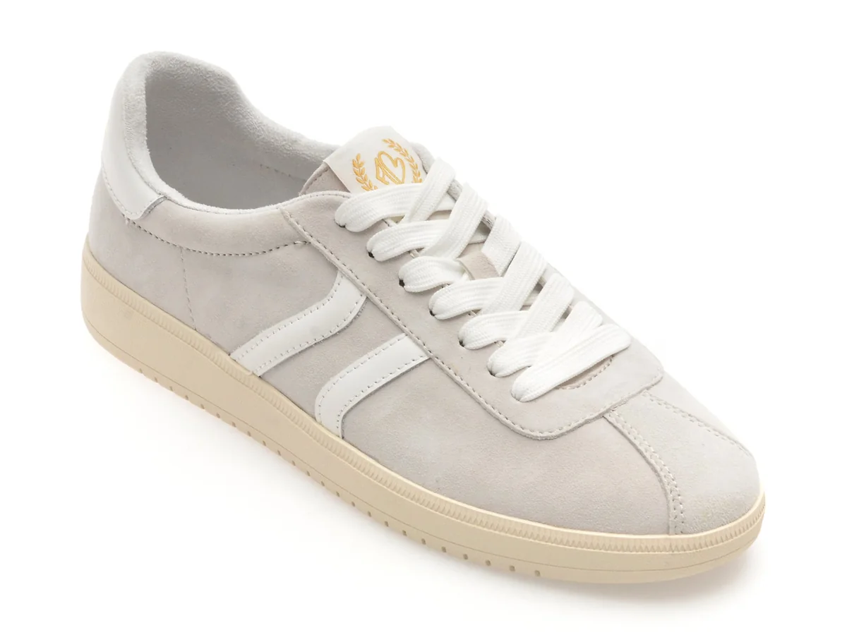 Pantofi Sport Aldo Gri, CHICSNEAKER 050, Din Piele Întoarsă