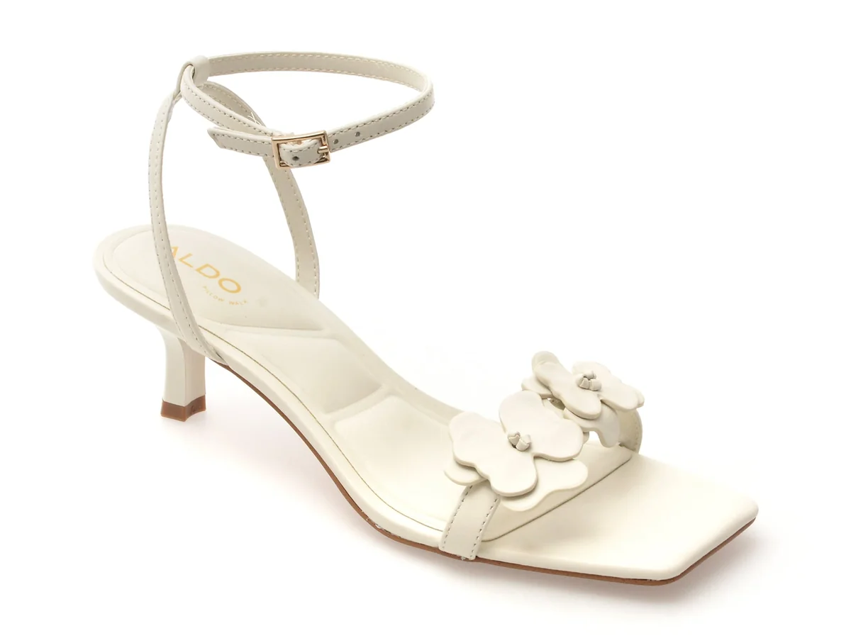 Sandale Elegante Aldo Albe Daisyrose 121 Din Piele Naturala