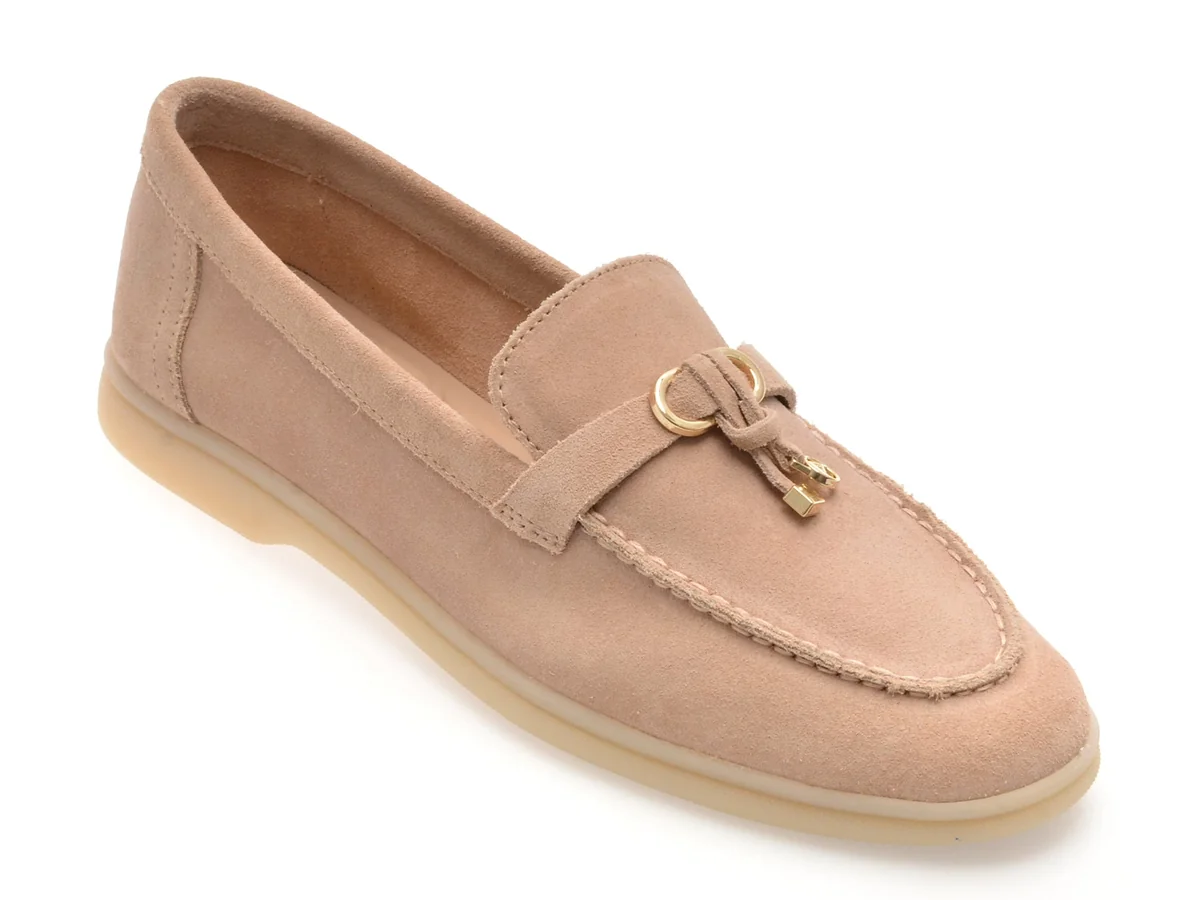 Mocasini Aldo Nude, Creeras-In 270, Din Piele Intoarsa