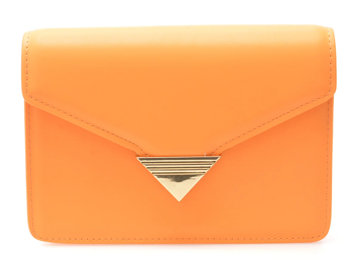 Geanta Aldo Portocalie Willam 800 Din Piele Ecologică