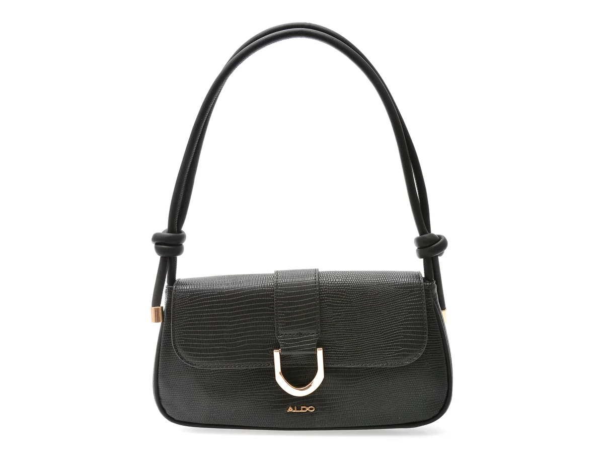 Geanta Aldo Neagra, Gishnakk 001, Din Piele Ecologica