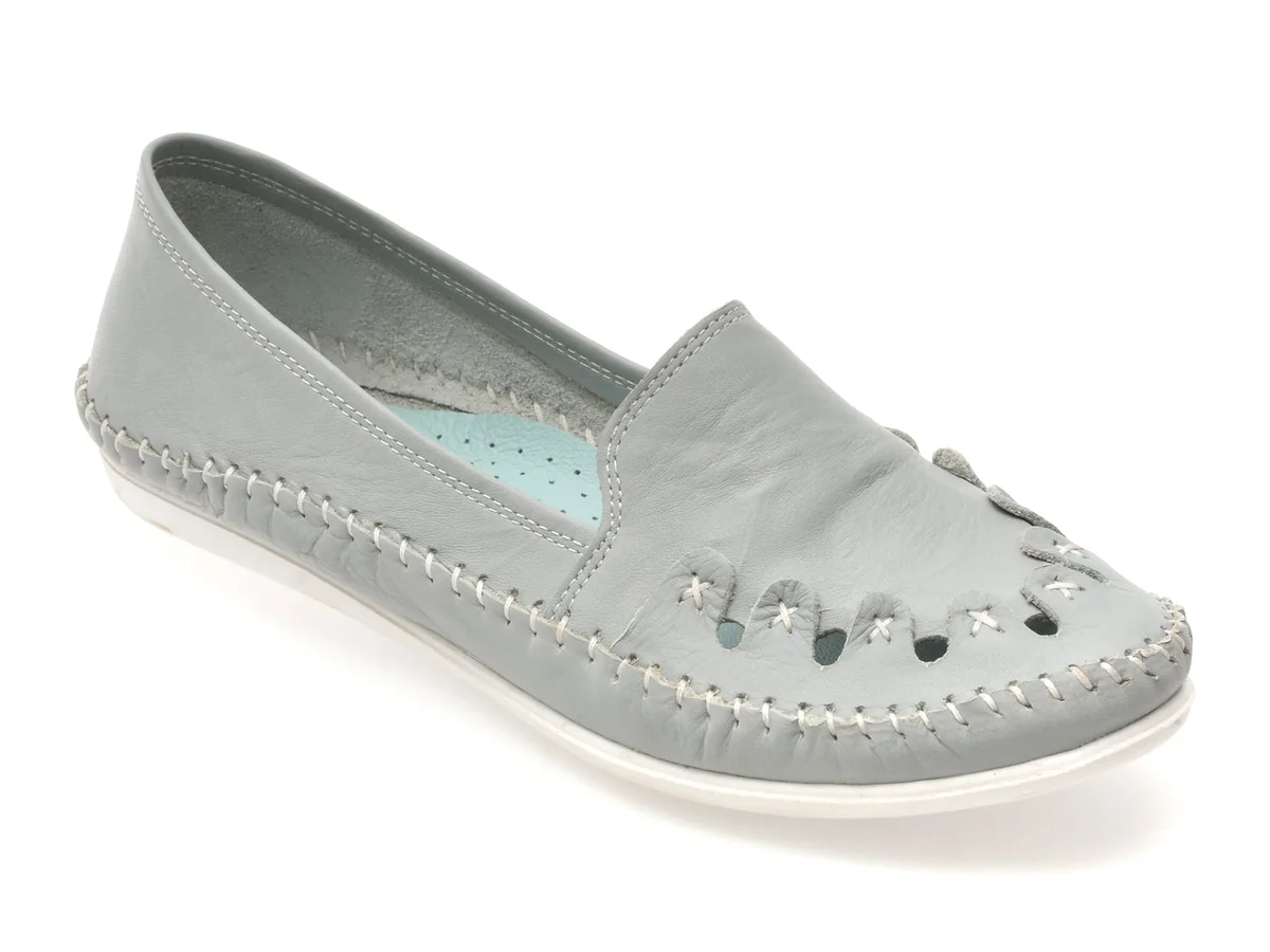 Pantofi Flavia Passini Albastri 429 Din Piele Naturala