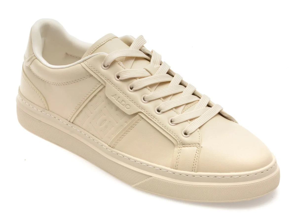 Pantofi Sport Aldo Bej, Courtline 160, Din Piele Ecologica