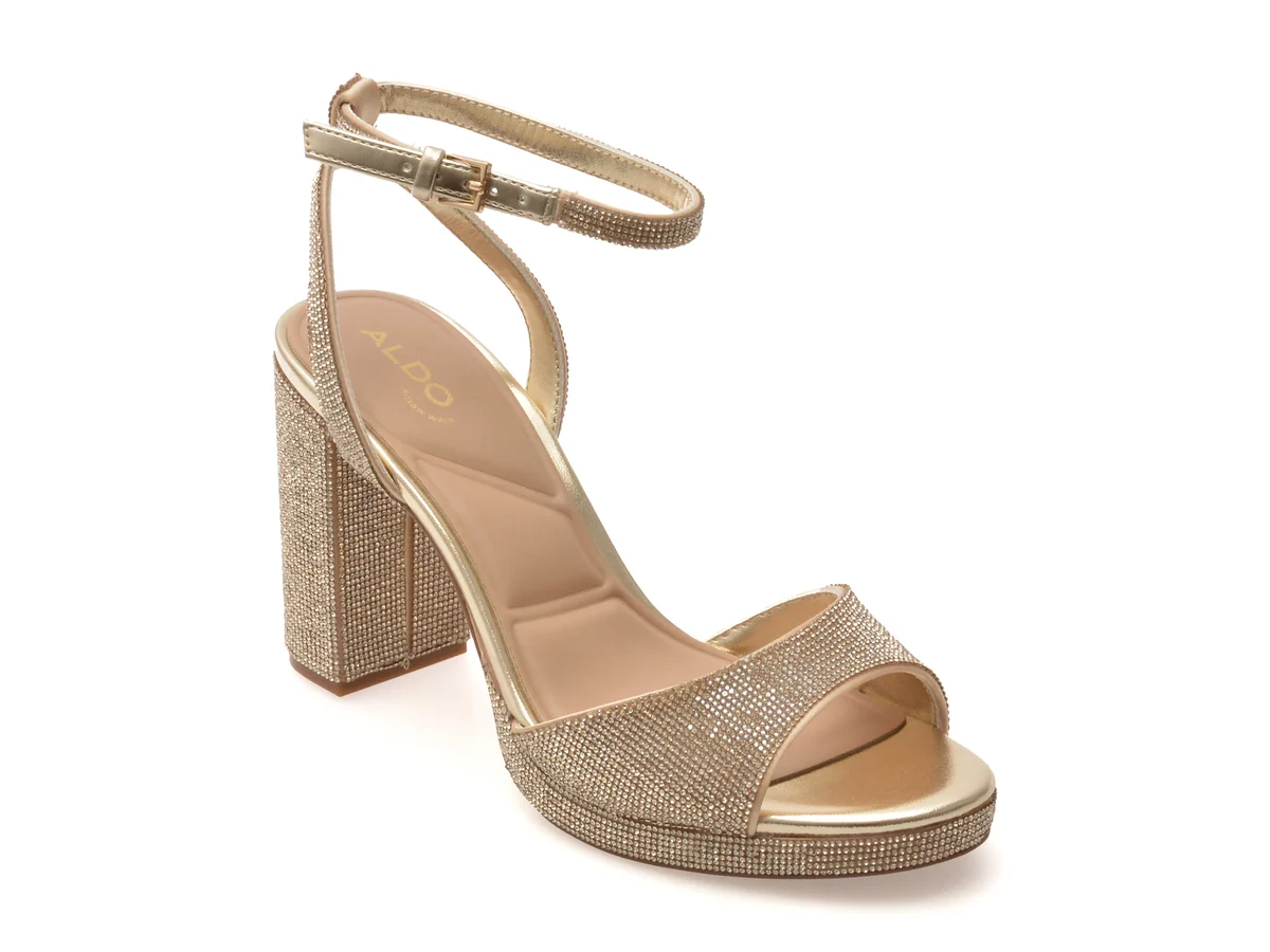 Sandale Elegante Aldo Aurii Alluring 741 Din Material Textil