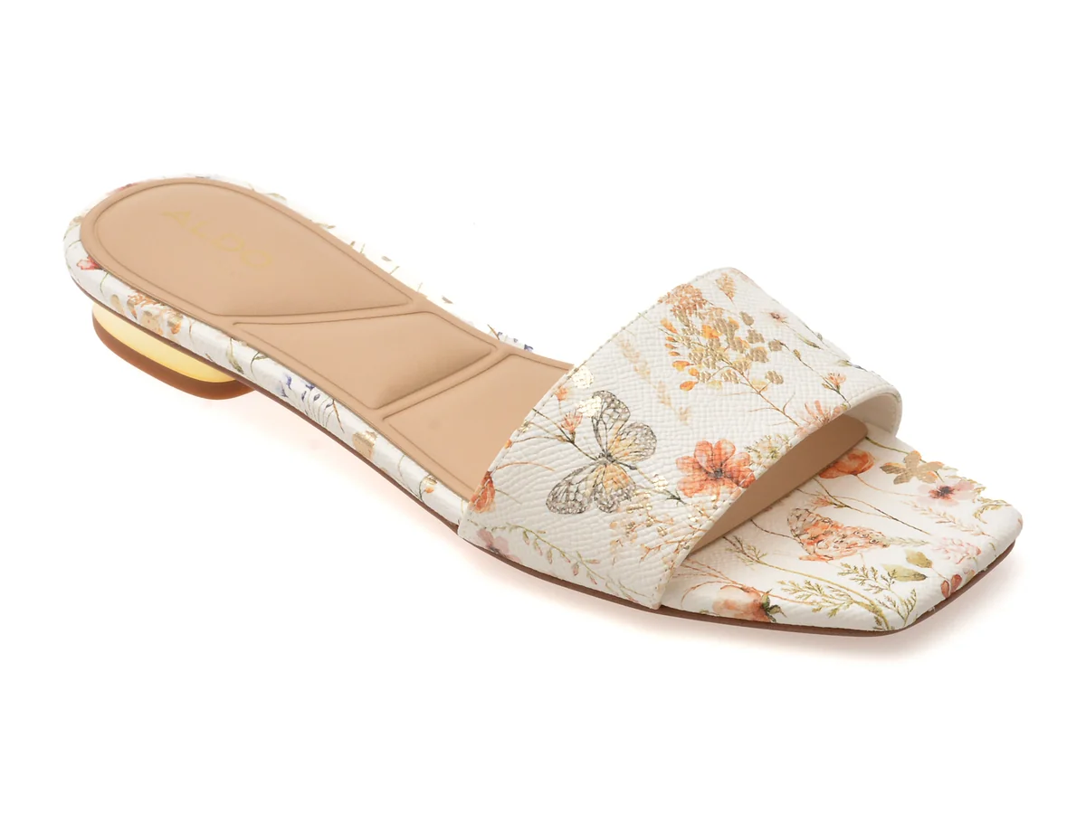 Papuci Aldo Multicolor, Brilliant 978, Din Piele Ecologica