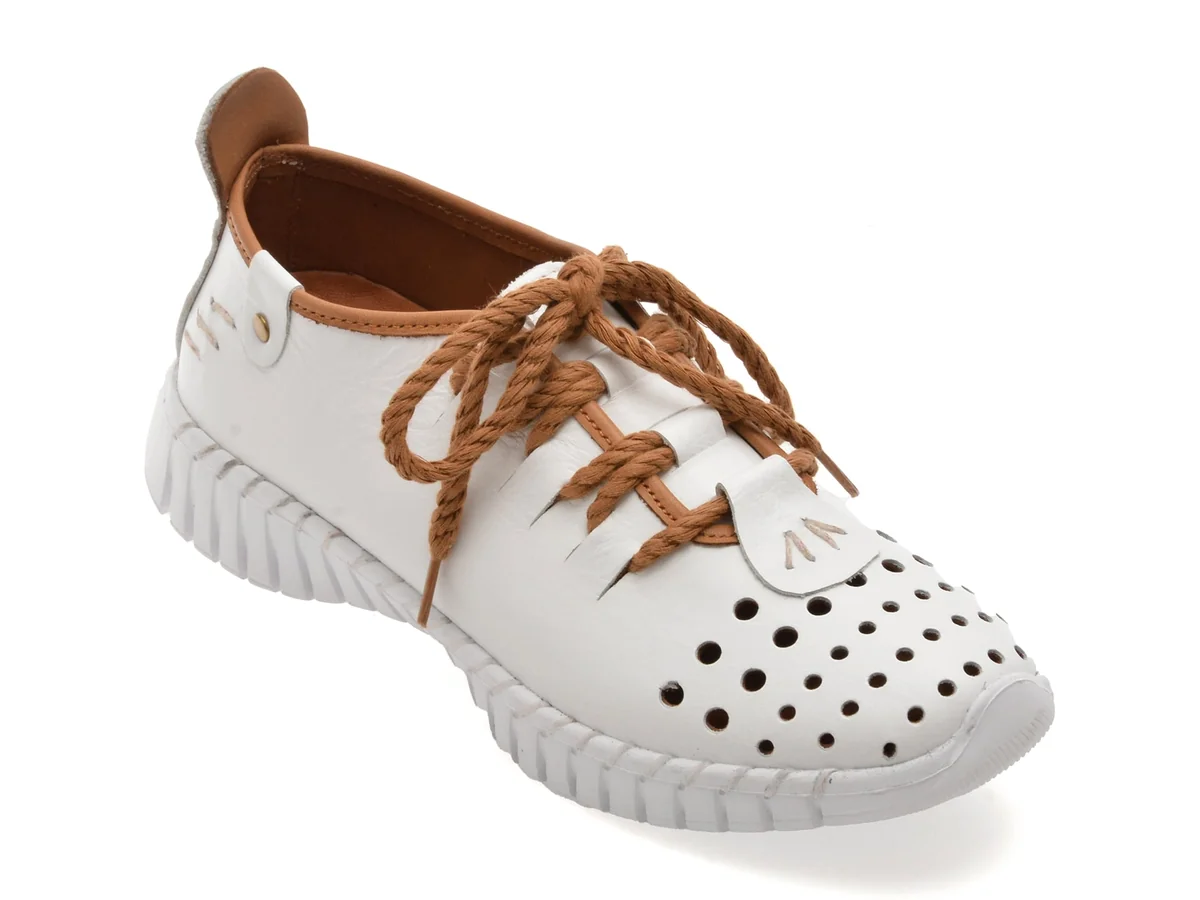 Pantofi Gryxx Albi 5306, Din Piele Naturală
