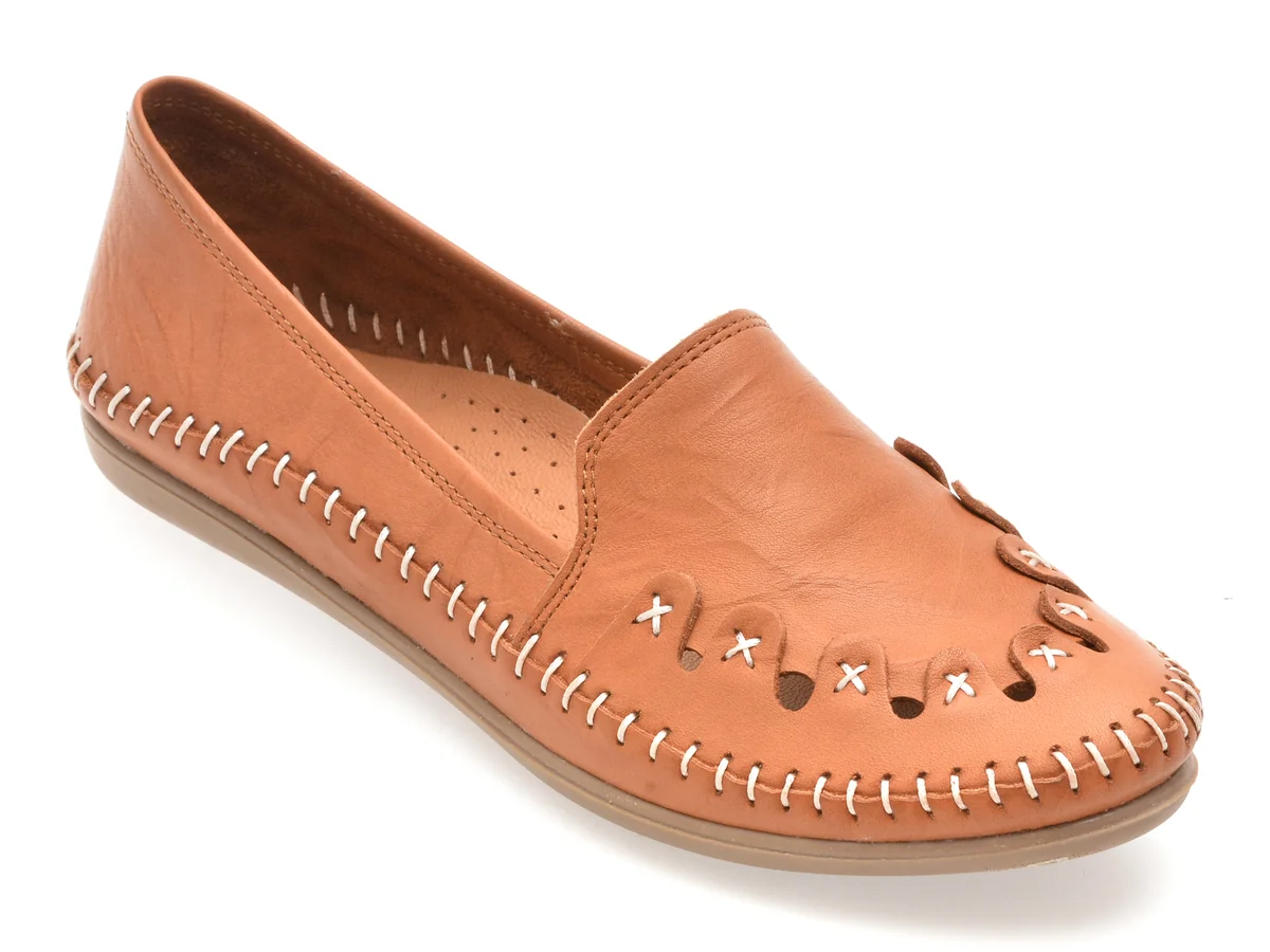 Pantofi Flavia Passini Maro, 429, Din Piele Naturală