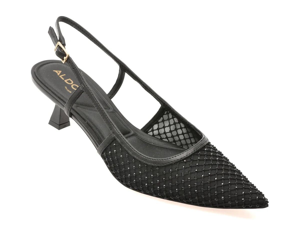 Pantofi Eleganți Aldo Negri, Elegant 001 Din Material Textil