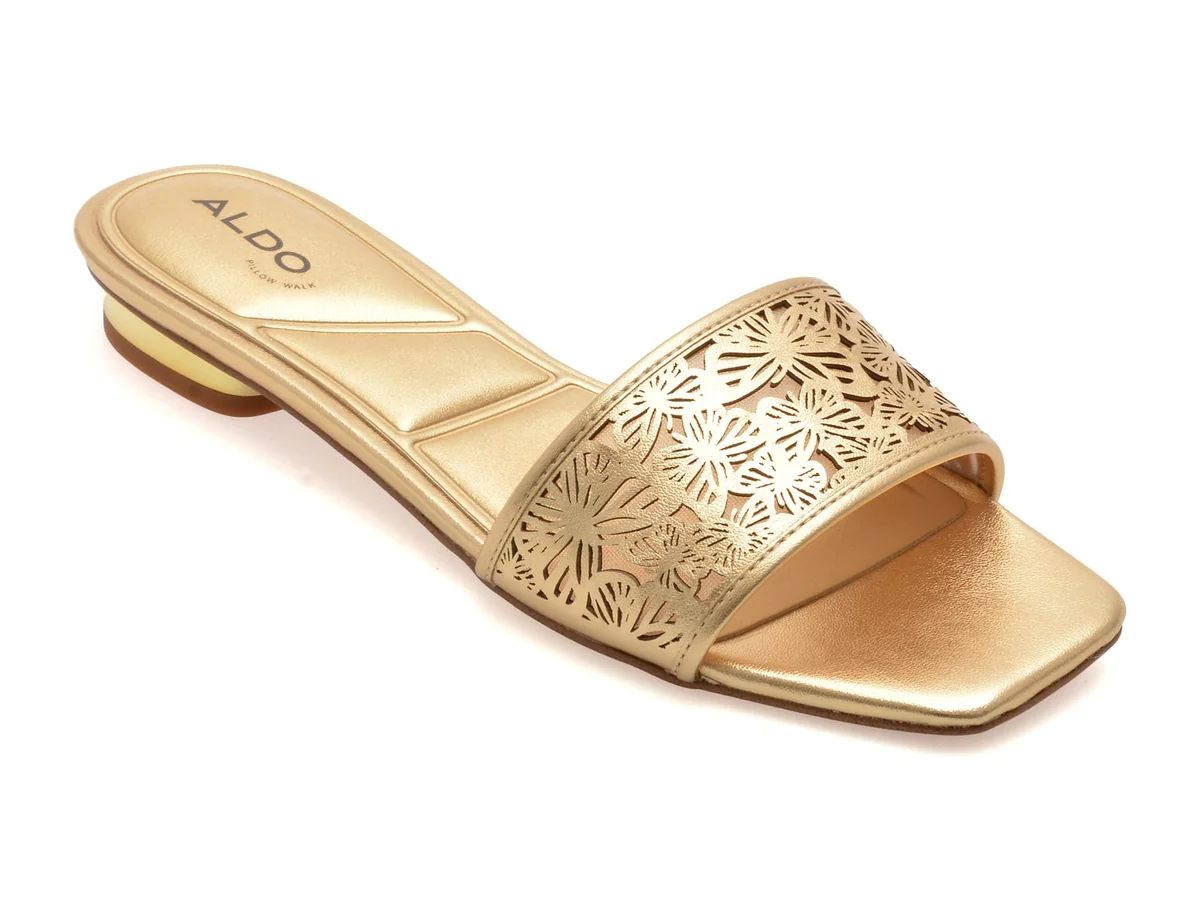 Papuci Aldo Aurii, Brilliance 711, Din Piele Ecologica