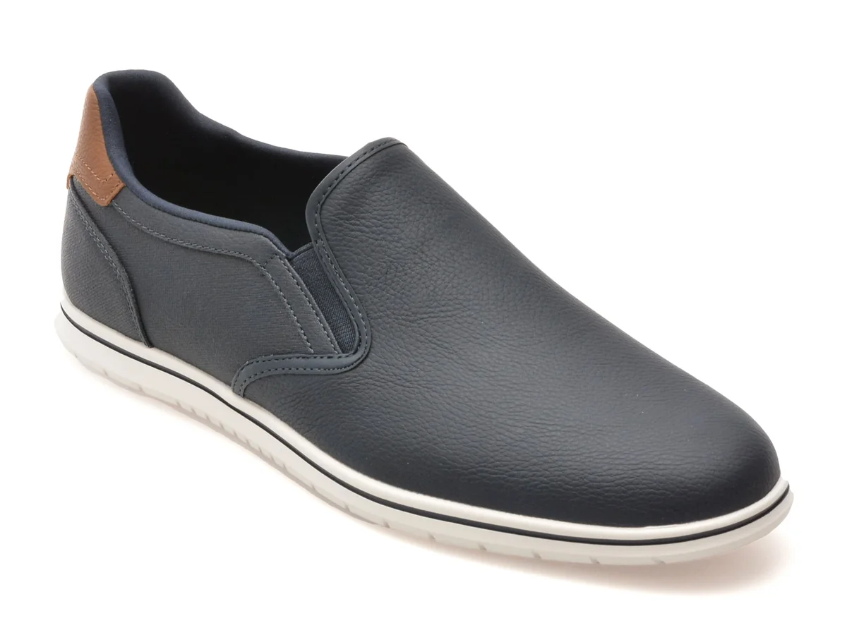 Pantofi Aldo Bleumarin Hawe 412 Din Piele Ecologica