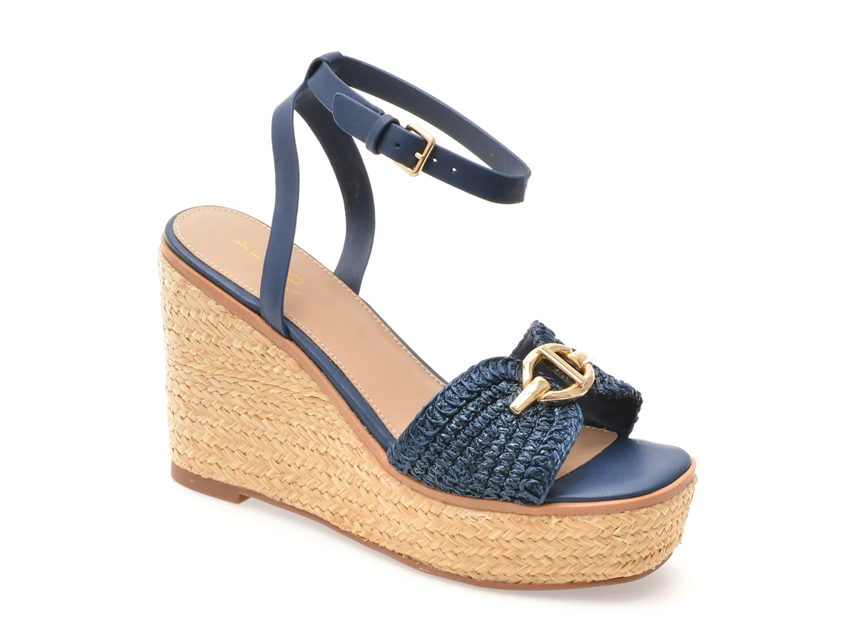 Sandale Aldo Bleumarin, Ybylin 410, Din Piele Ecologică