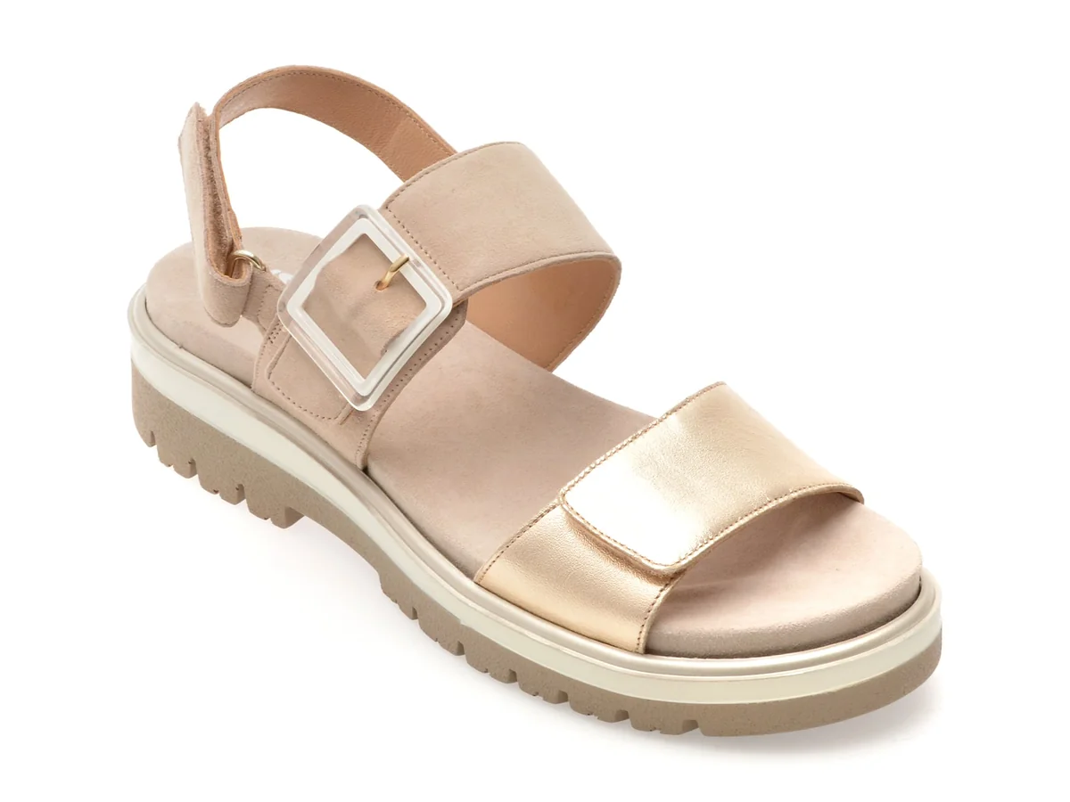 Sandale Ara Gri, 21003, Din Piele Naturala